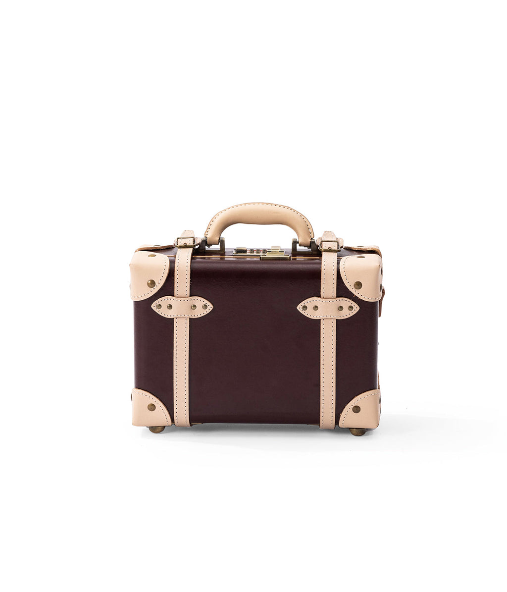 Aristocratic Leather Mini Case - Burgundy