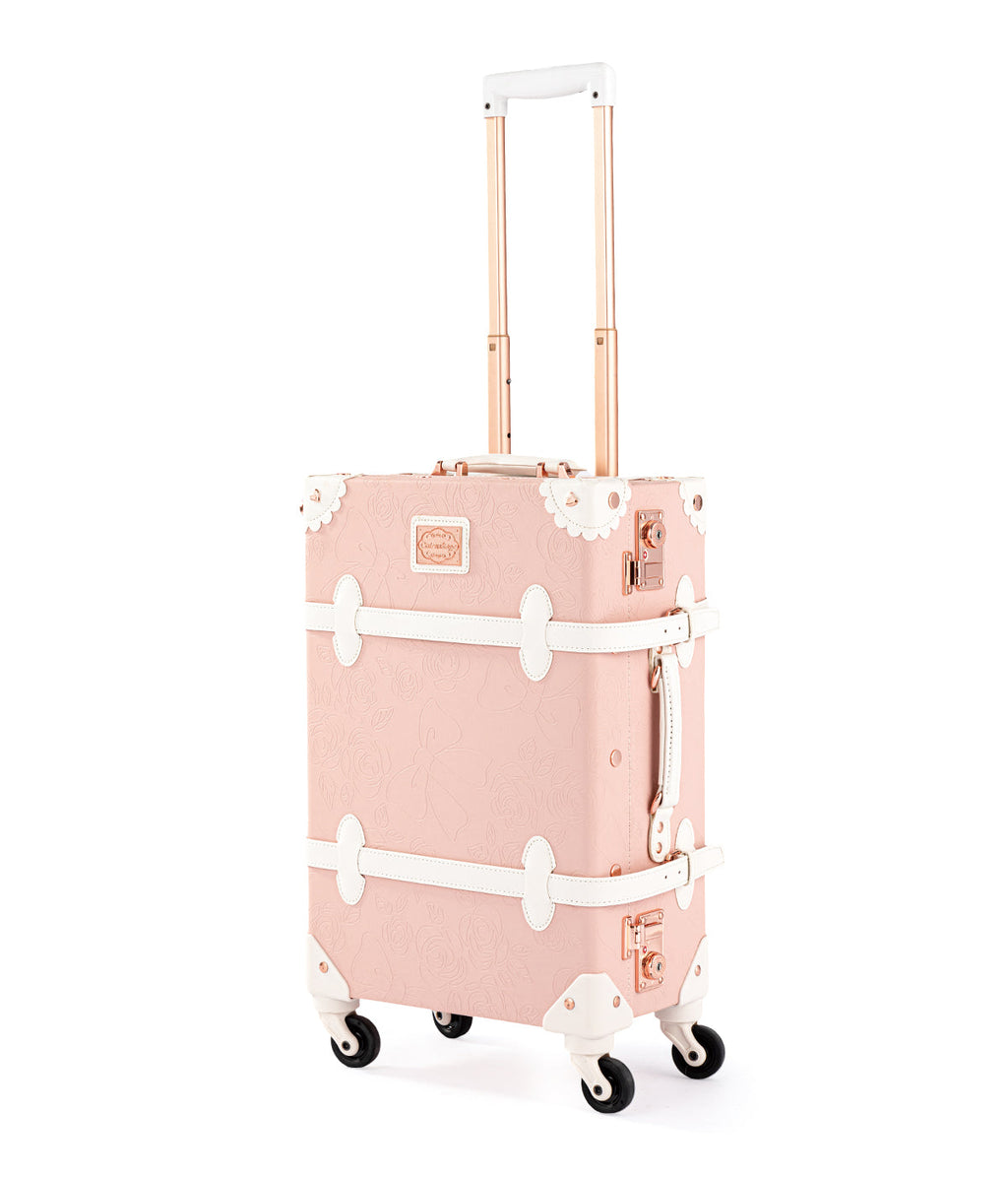WildFloral XL Check-in - Embossed Pink's