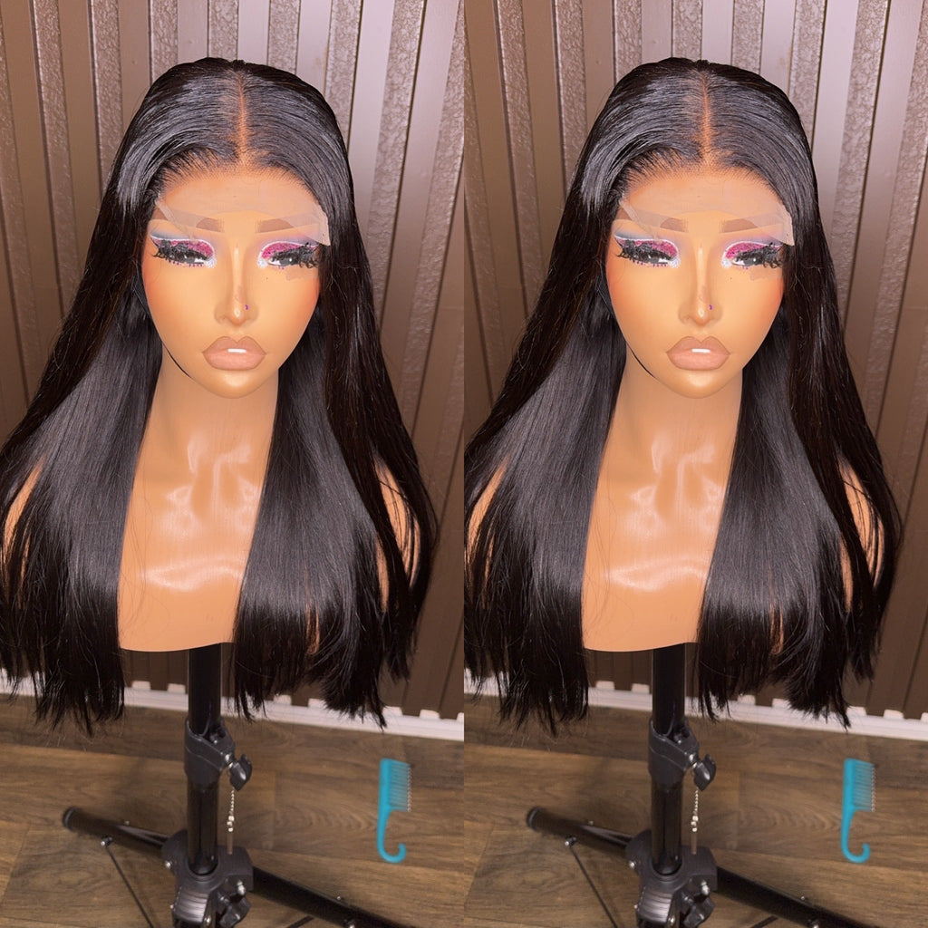 Black bone straight raw Vietnamese hair