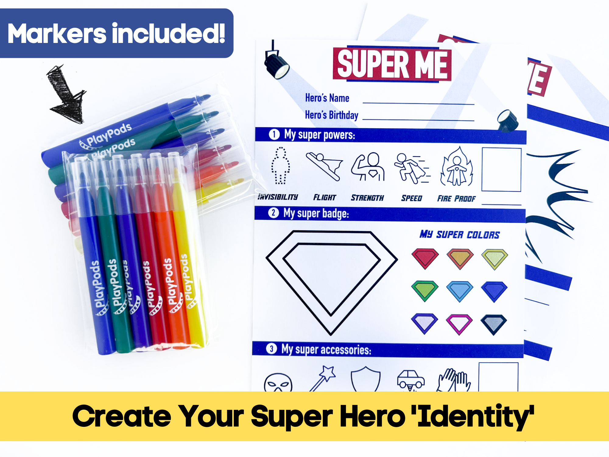 PlayPods | Super Me | Play Date Activity