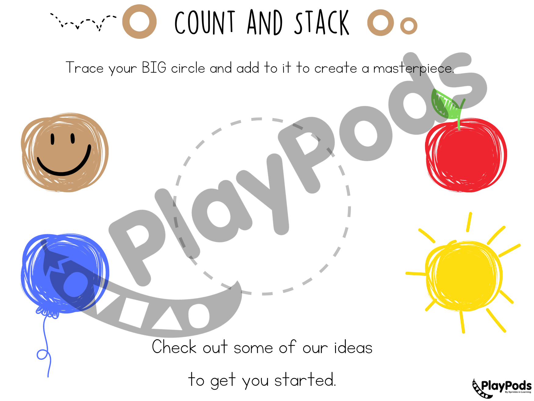 PlayPods | Count and Stack | Toddler Activity