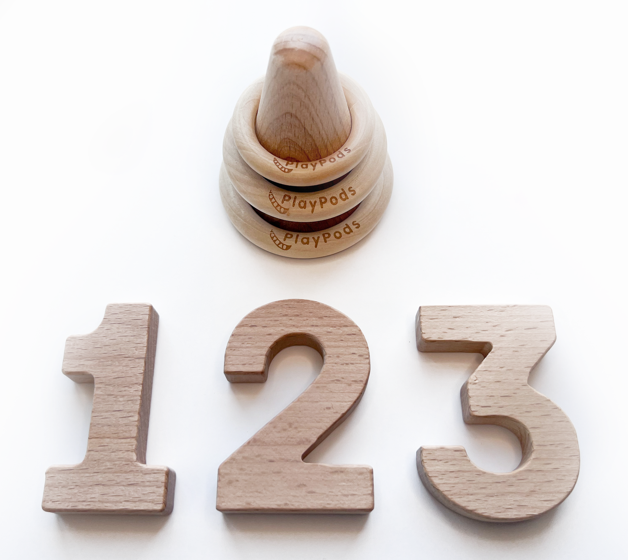 PlayPods | Count and Stack | Toddler Activity