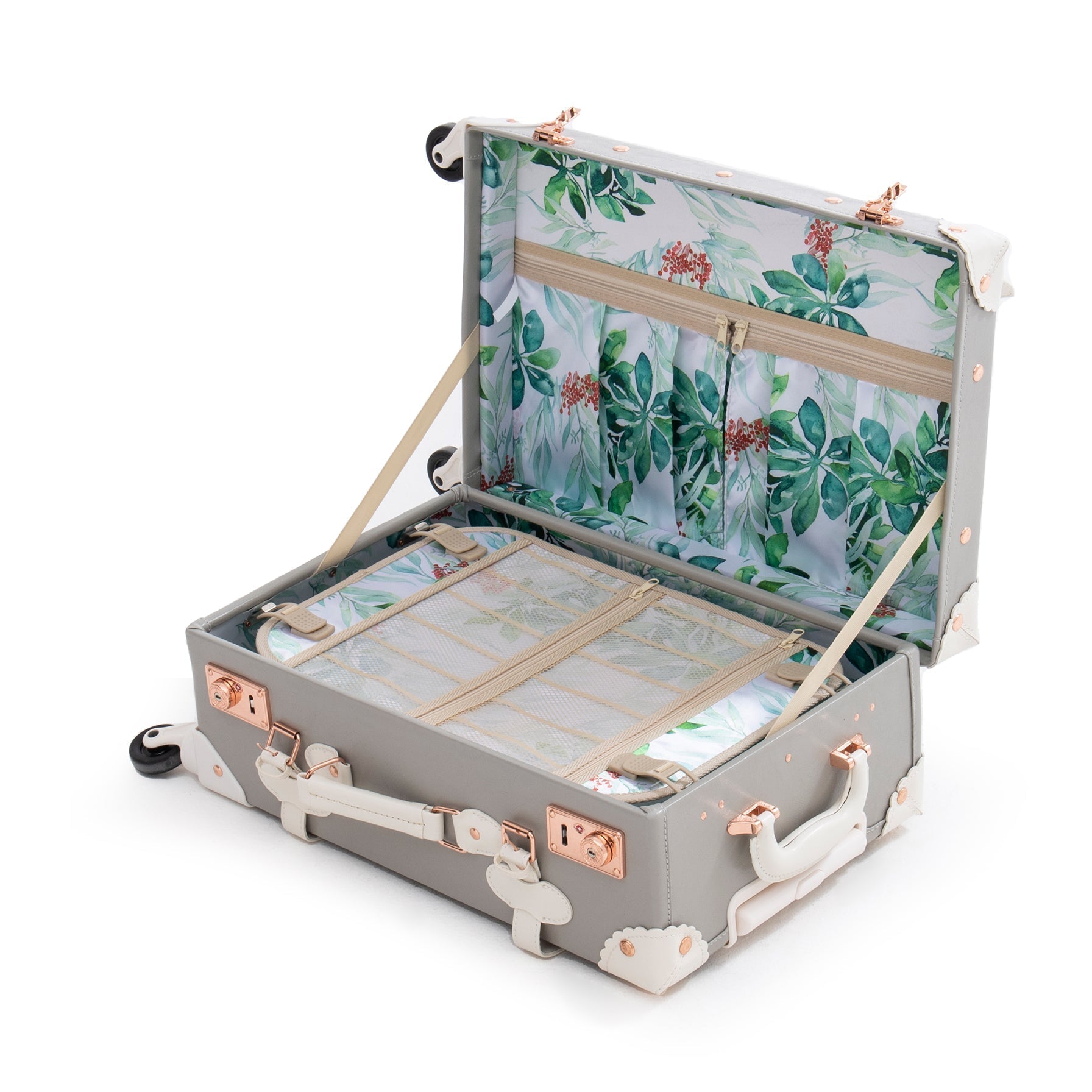 (Outlet) Minimalism 3 Pieces Luggage Set - Light Grey's