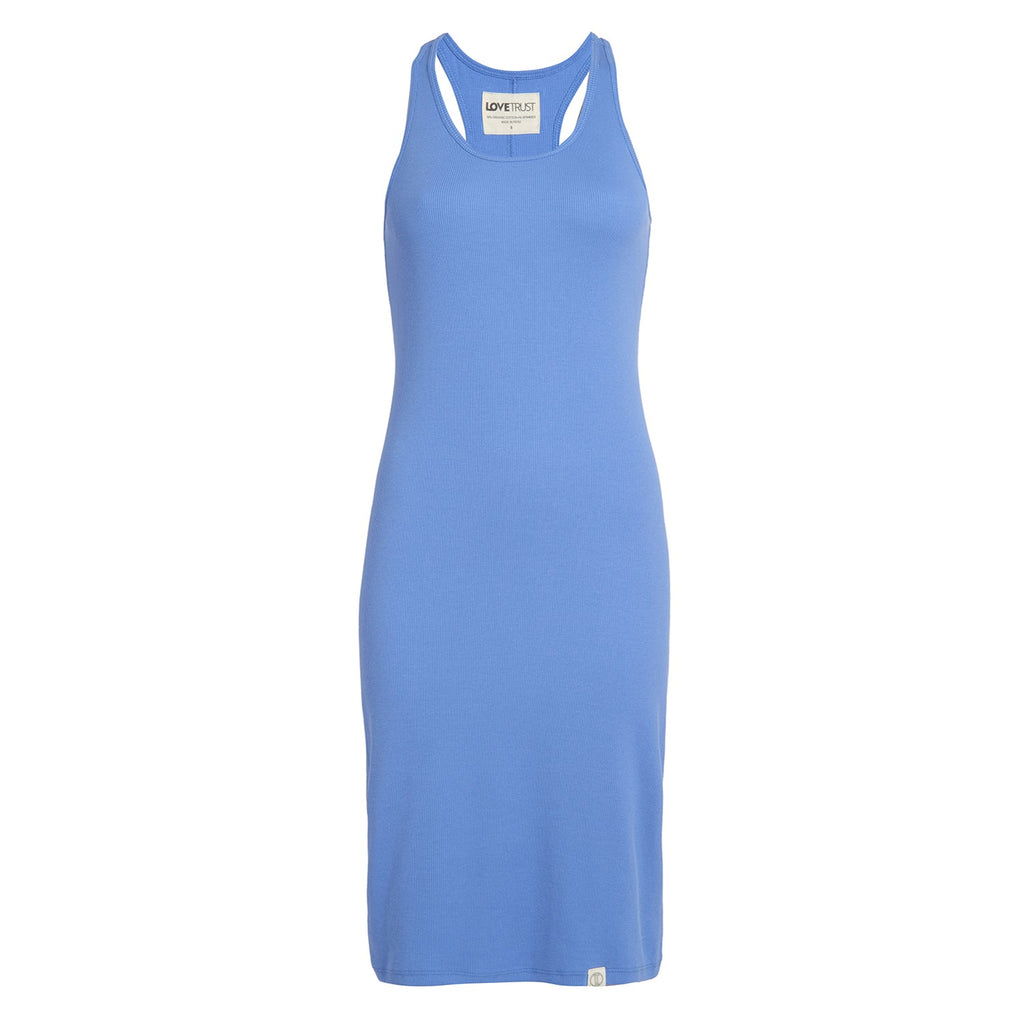 Pima Rib Knit L&L Racerback Dress