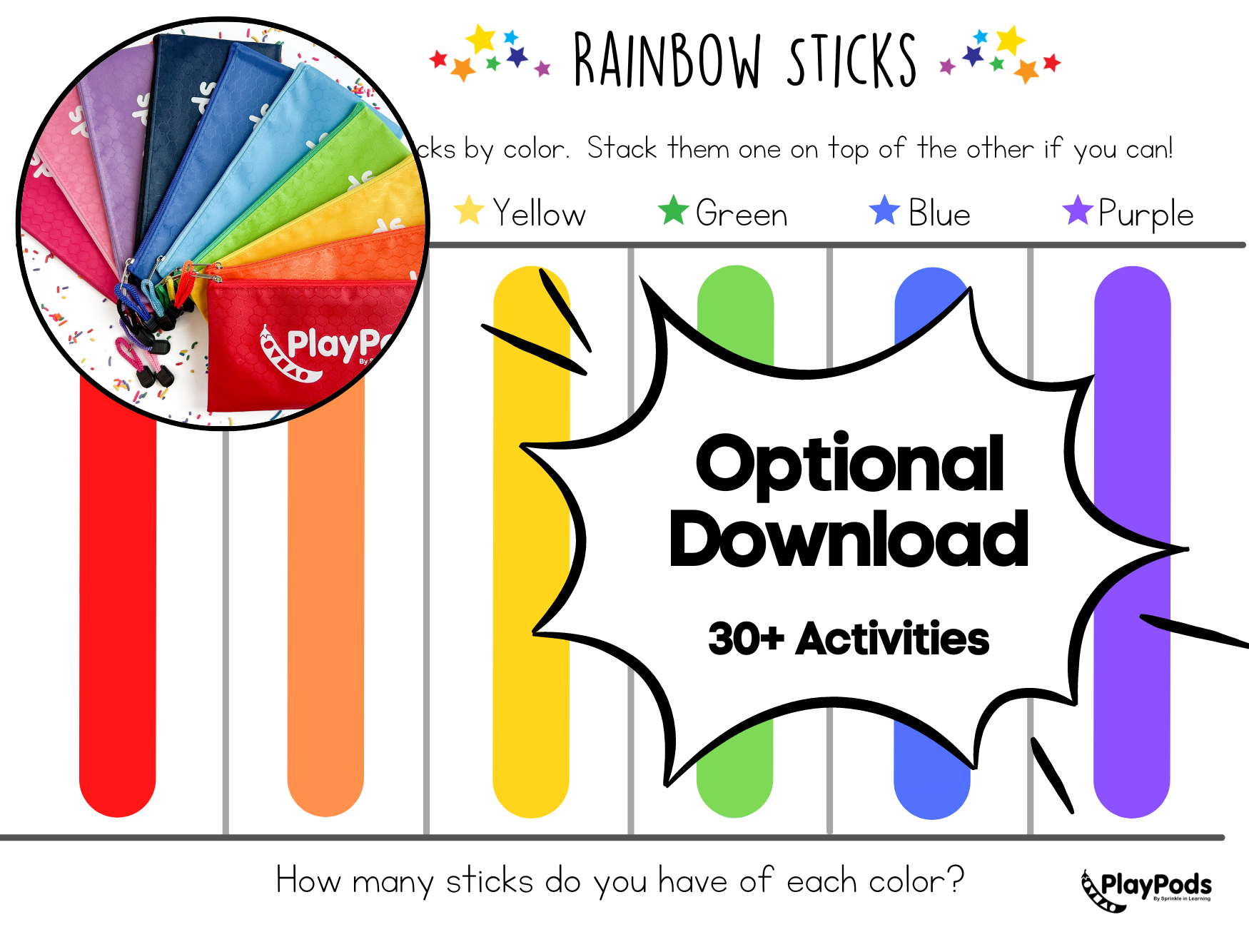 PlayPods | Rainbow Bundle